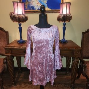 Crushed Velvet Dress size Medium